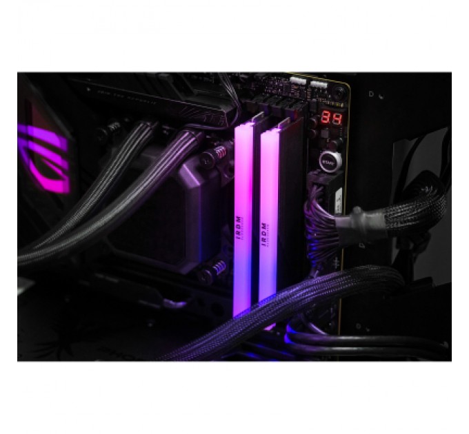 Goodram Модуль пам'яті для комп'ютера DDR5 32GB (2x16GB) 6000 MHz IRDM RGB Black Goodram (IRG-60D5L30S/32GDC)