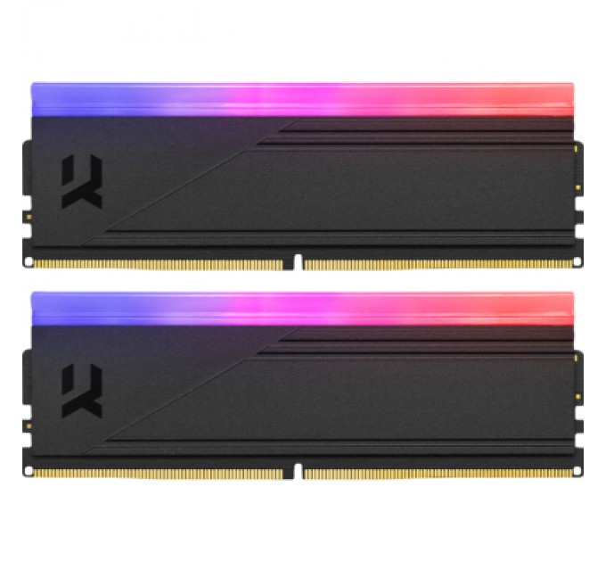 Goodram Модуль пам'яті для комп'ютера DDR5 32GB (2x16GB) 6000 MHz IRDM RGB Black Goodram (IRG-60D5L30S/32GDC)