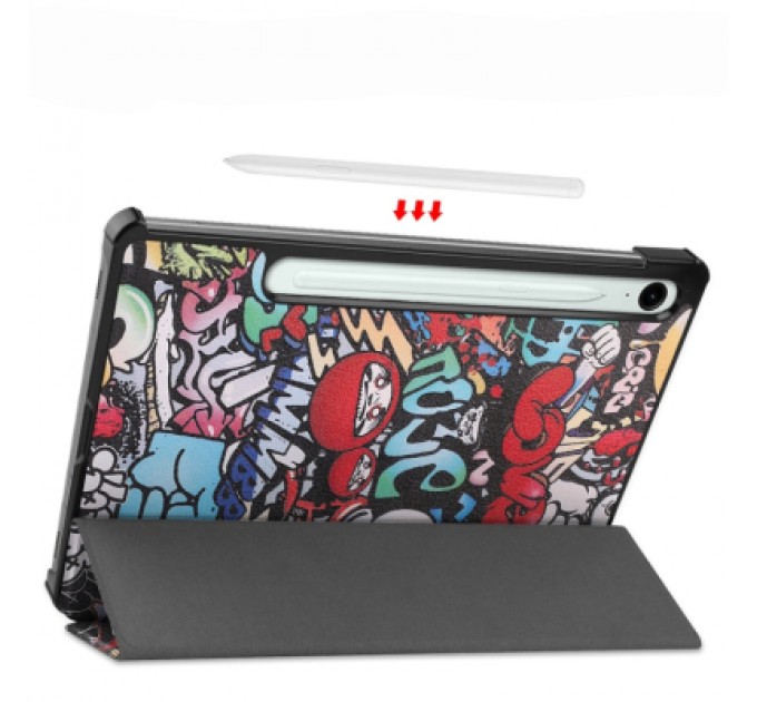 BeCover Чохол до планшета BeCover Smart Case Samsung Galaxy Tab S10 FE (SM-X520/SM-X526) 10.9" Graffiti (713285)