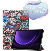 Чохол до планшета BeCover Smart Case Samsung Galaxy Tab S10 FE (SM-X520/SM-X526) 10.9" Graffiti (713285)