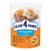 Club 4 Paws Вологий корм для кішок Club 4 Paws для кошенят з лососем 80 г (4820215369305)