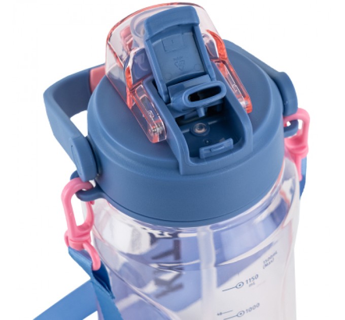 Kite Поїльник-непроливайка Kite 1500 мл, рожева (K24-1202-2)