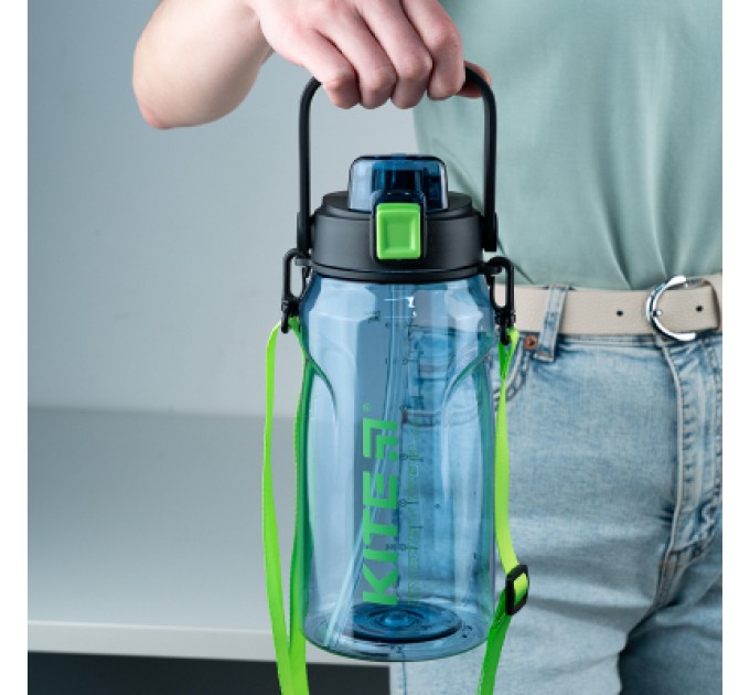 Kite Поїльник-непроливайка Kite 1500 мл, синя (K24-1202-1)