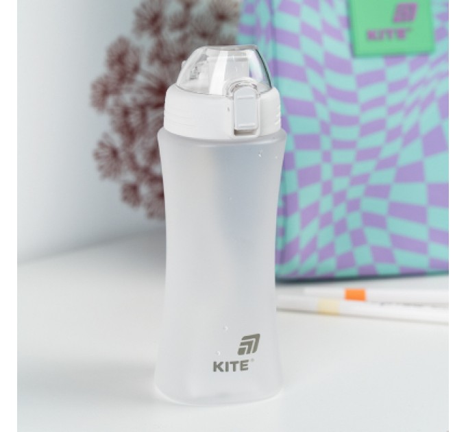 Kite Поїльник-непроливайка Kite 500 мл, біла (K25-1215-1)