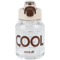 Поїльник-непроливайка Kite 700 мл, біло-коричнева (K25-1217-1)