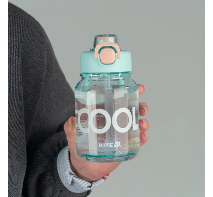 Kite Поїльник-непроливайка Kite 700 мл, рожево-бірюзова (K25-1217-2)