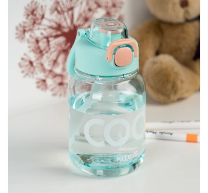 Kite Поїльник-непроливайка Kite 700 мл, рожево-бірюзова (K25-1217-2)