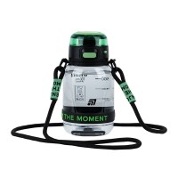 Поїльник-непроливайка Kite 700 мл, чорно-зелена (K25-1218-2)