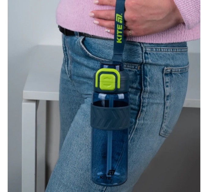 Kite Поїльник-непроливайка Kite 800 мл, синьо-зелена (K25-1234-2)