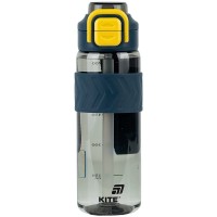 Поїльник-непроливайка Kite 800 мл, сіро-жовта (K25-1234-1)