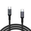 Armorstandart Дата кабель USB-C to USB-C 2.0m PD 100W black-grey Armorstandart (ARM69371)