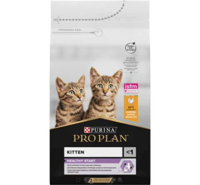 Purina Pro Plan Сухий корм для кішок Purina Pro Plan Original Kitten до 12 місяців з куркою 1.5 кг (7613036505178)