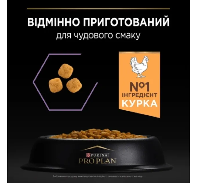 Purina Pro Plan Сухий корм для кішок Purina Pro Plan Original Kitten до 12 місяців з куркою 1.5 кг (7613036505178)