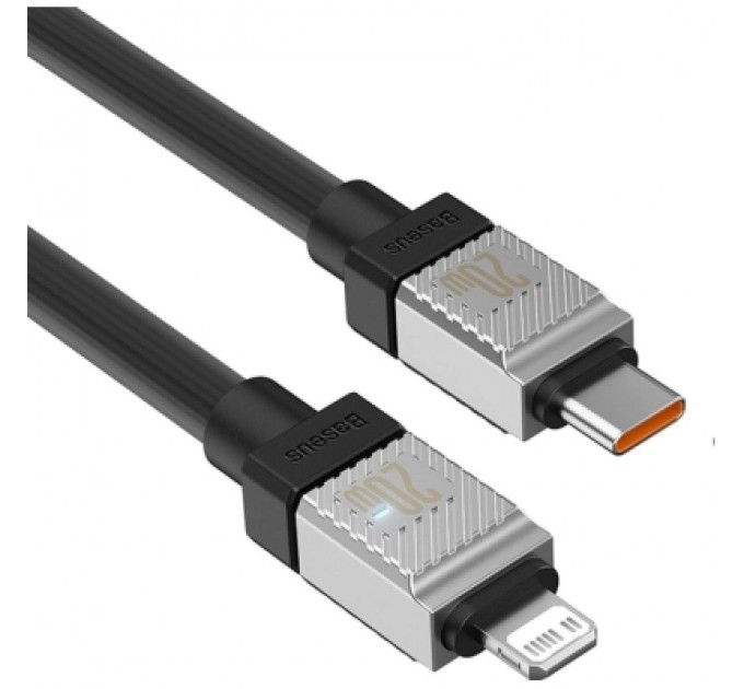 Baseus Дата кабель USB-C to Lightning 2.0m CoolPlay Fast Charging 20W black Baseus (CAKW000101)