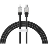 Дата кабель USB-C to Lightning 2.0m CoolPlay Fast Charging 20W black Baseus (CAKW000101)