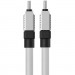 Baseus Дата кабель USB-C to Lightning 2.0m CoolPlay Fast Charging 20W white Baseus (CAKW000102)