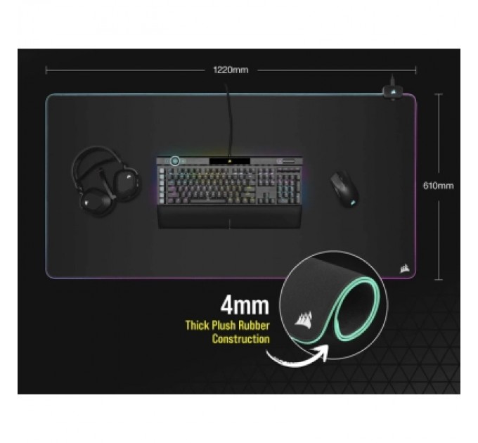 Corsair Килимок для мишки Corsair MM700 RGB 3XL (CH-9417080-WW)