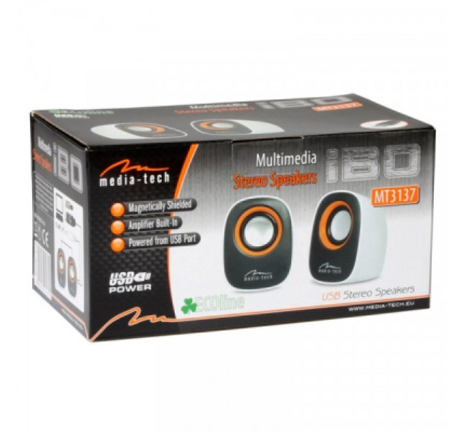 Media-Tech Акустична система Media-Tech IBO White (MT3137W)