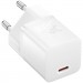 Baseus Зарядний пристрій Baseus GaN5 Fast Charger USB-C 30W + Cable 1.0m Type-C 100W white (P10110902213-00)