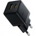 Baseus Зарядний пристрій Baseus Palm Fast Charger C+U 20W black (P10111608113-00)