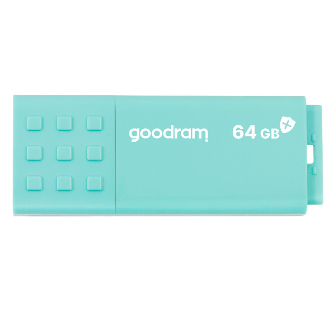 Goodram USB флеш накопичувач Goodram 64GB UME3 Care Green USB 3.0 (UME3-0640CRR11)
