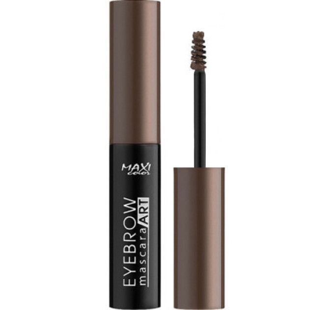Maxi Color Туш для брів Maxi Color Eyebrow Art Mascara 03 - Брюне (4823097122143)