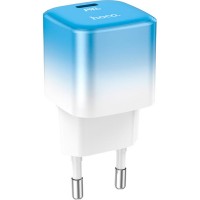 Зарядний пристрій HOCO C101A USB-C PD20W Ice Blue (6931474769374)