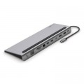 Belkin Концентратор Belkin USB-C 11-in-1 Multiport Dock (INC004BTSGY)