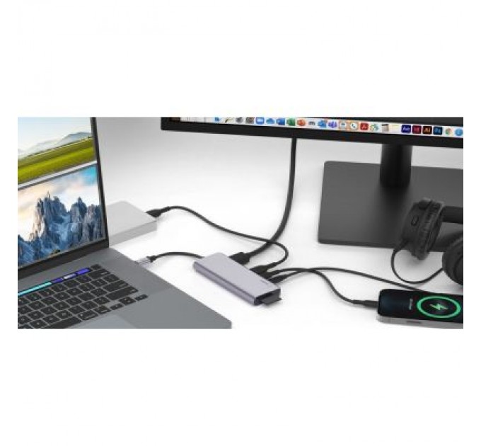 Belkin Концентратор Belkin USB-C 7-in-1 Multiport Dock (AVC009BTSGY)