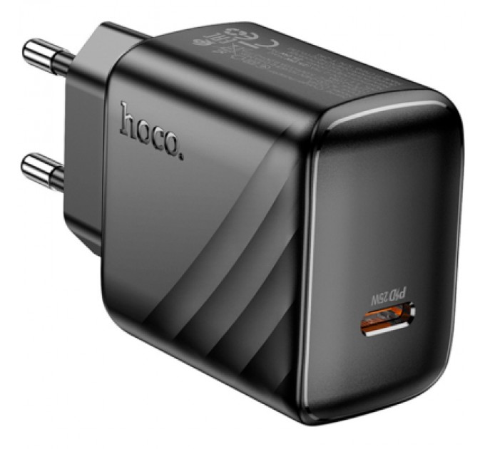HOCO Зарядний пристрій HOCO CS24A Puerto USB-C PD25W Black (6942007639750)