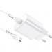 HOCO Зарядний пристрій HOCO N22 Jetta USB-C PD25W + cable USB-C to USB-C White (6931474760081)