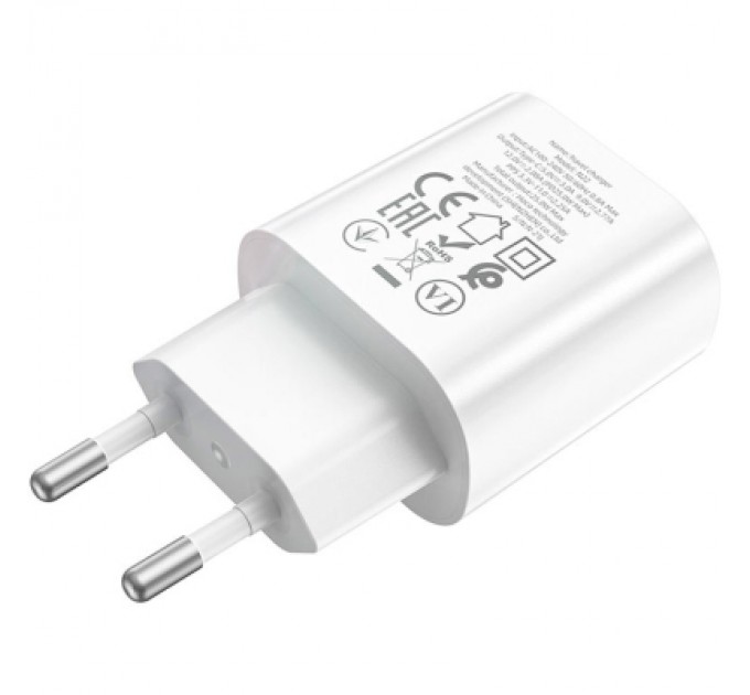 HOCO Зарядний пристрій HOCO N22 Jetta USB-C PD25W White (6931474760067)