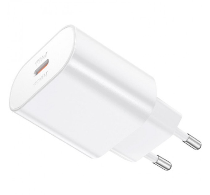 HOCO Зарядний пристрій HOCO N22 Jetta USB-C PD25W White (6931474760067)
