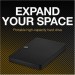 Seagate Зовнішній жорсткий диск 2.5" 4TB Expansion Portable Seagate (STKM4000400)