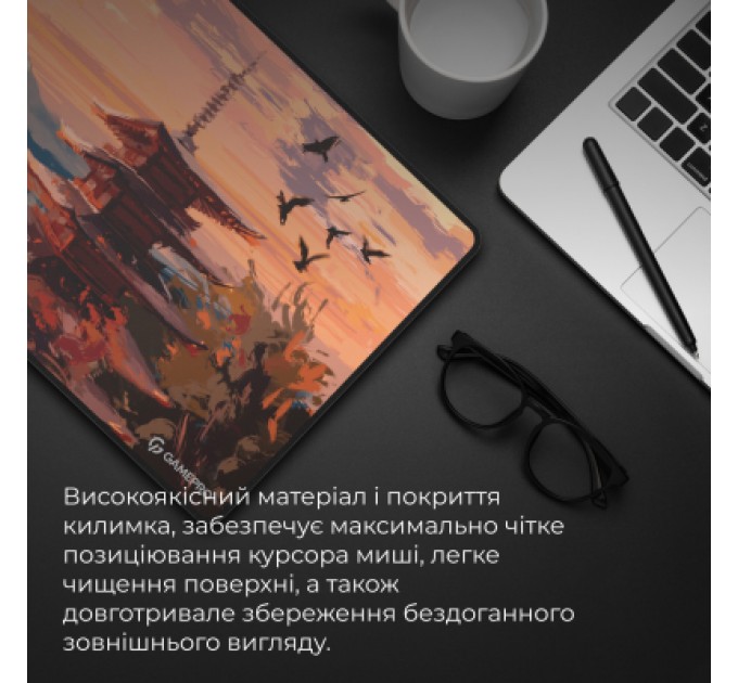 GamePro Килимок для мишки GamePro Speed/Control Black-Orange (MP275J)