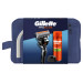 Gillette Набір косметики Gillette Бритва ProGlide з 1 змінним лезом + Гель для гоління Fusion5 200 мл + Підставка + Косметичка (8700216534420)