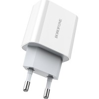 Зарядний пристрій BOROFONE BA38A Plus Speedy USB-C PD20W White (6931474746870)