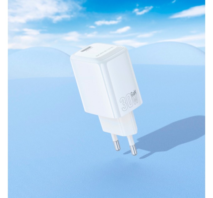 BOROFONE Зарядний пристрій BOROFONE BN28 Fuente USB-C PD30W White (6941991120299)