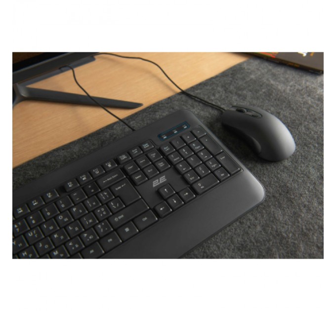 2E Клавіатура 2E 2Е KS109 USB-A Black (2E-KS109UB)