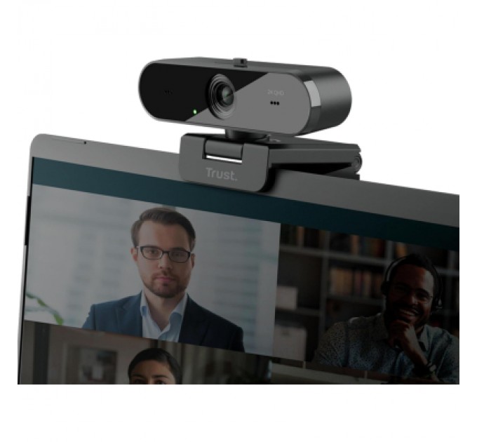 Trust Веб-камера Trust Taxon QHD Webcam Eco Black (24733)