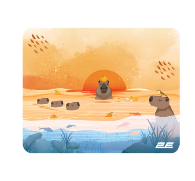 2E Килимок для мишки 2E Capybarra S Yellow (2E-PAD-S-CAPY-YELLOW)