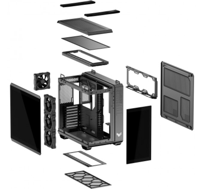 ASUS Корпус ASUS TUF Gaming GT502 Horizon ARGB Black (90DC0090-B19020)