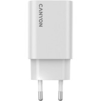 Зарядний пристрій Canyon 30CL OnCharge USB-C PD30W White (CNE-CHA30CLW)