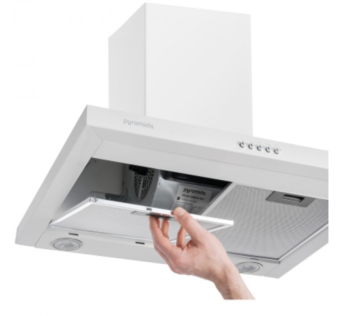 Pyramida Витяжка кухонна Pyramida KX 60 (1000) B WH
