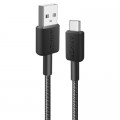 Anker Дата кабель USB 2.0 AM to USB-C 1.8m nylon 322 black Anker (A81H6G11)