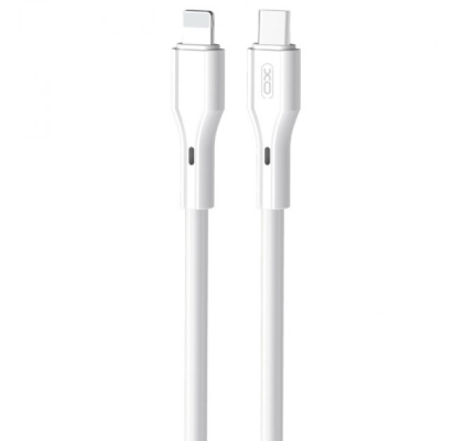 XO Дата кабель USB-C to Lightning 1.0m 27W Rock XO (NBQ231A_White)