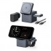 Anker Зарядний пристрій Anker MagGo Wireless Charging Station 15W 3-in-1 Cube Black (Y1811G11)