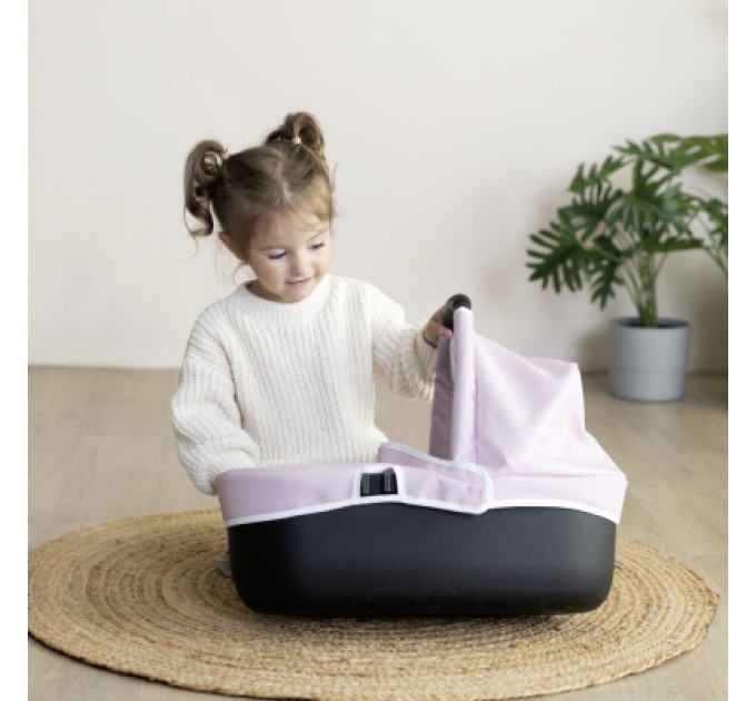 Smoby Коляска для ляльок Smoby Maxi-Cosi 3 в 1. Рожева перлина зі знімною люлькою, 55 x 39 x 64 см, 3+ (7600253121)