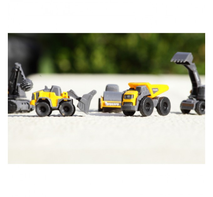 Dickie Toys Спецтехніка Dickie Toys Вольво. Мікроробітники, 5 машин (3722008)