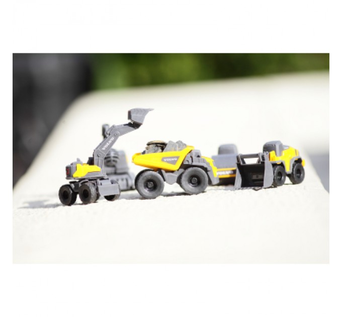 Dickie Toys Спецтехніка Dickie Toys Вольво. Мікроробітники, 5 машин (3722008)